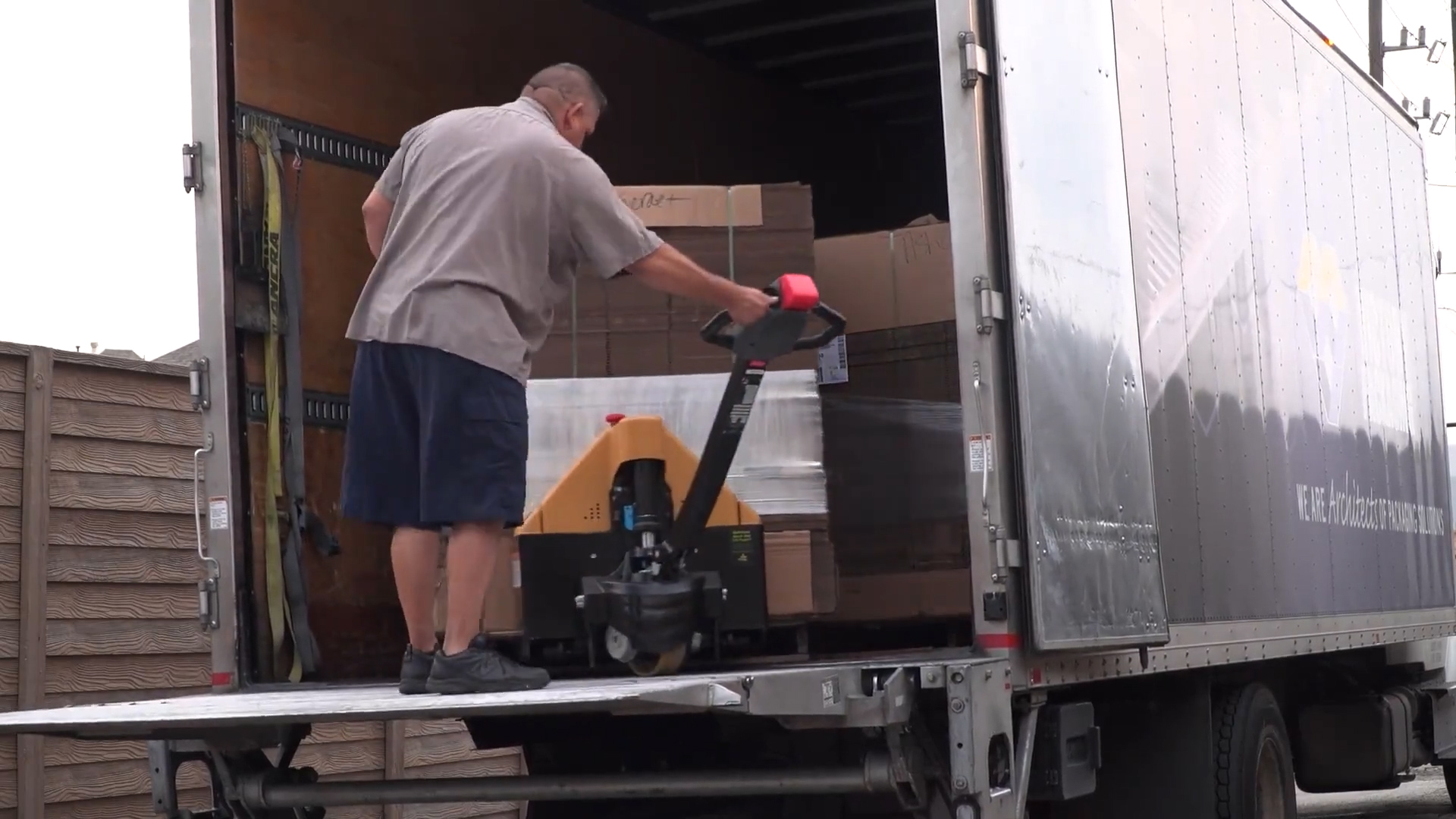 Big Joe E30 Electric Pallet Jack Decreases Victory Packaging's